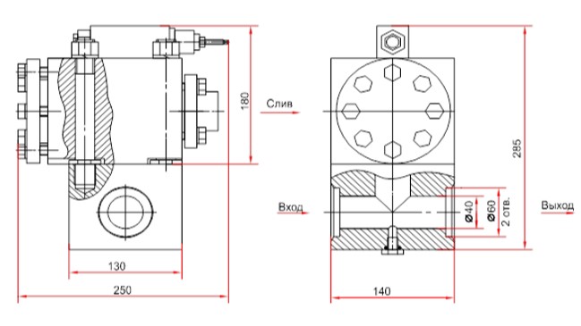 Клапан  предохранительный  КПВ