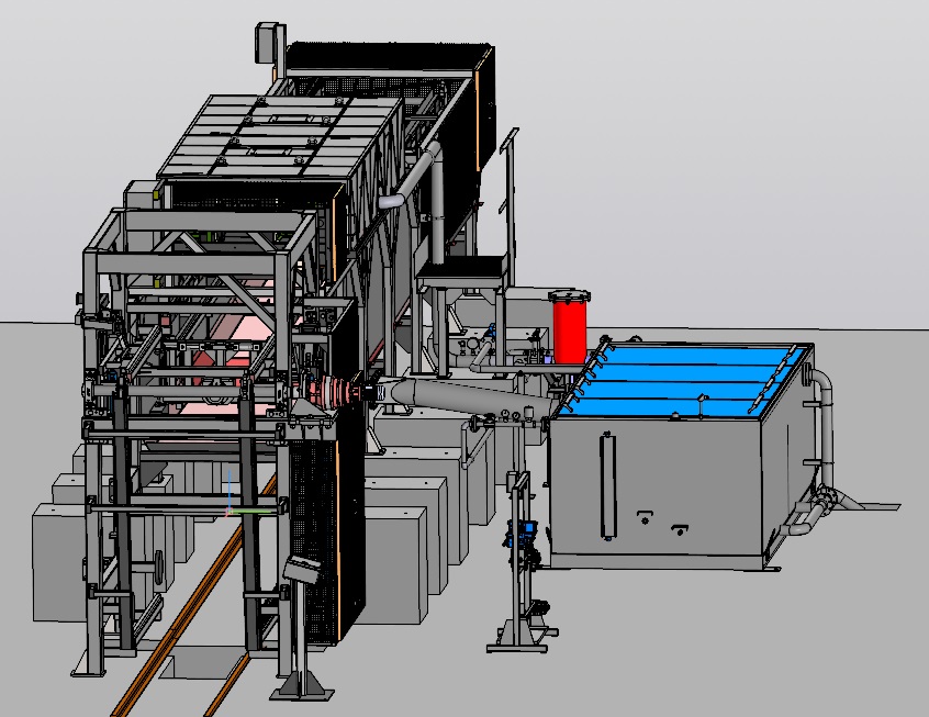 Машина промывки анодных остатков