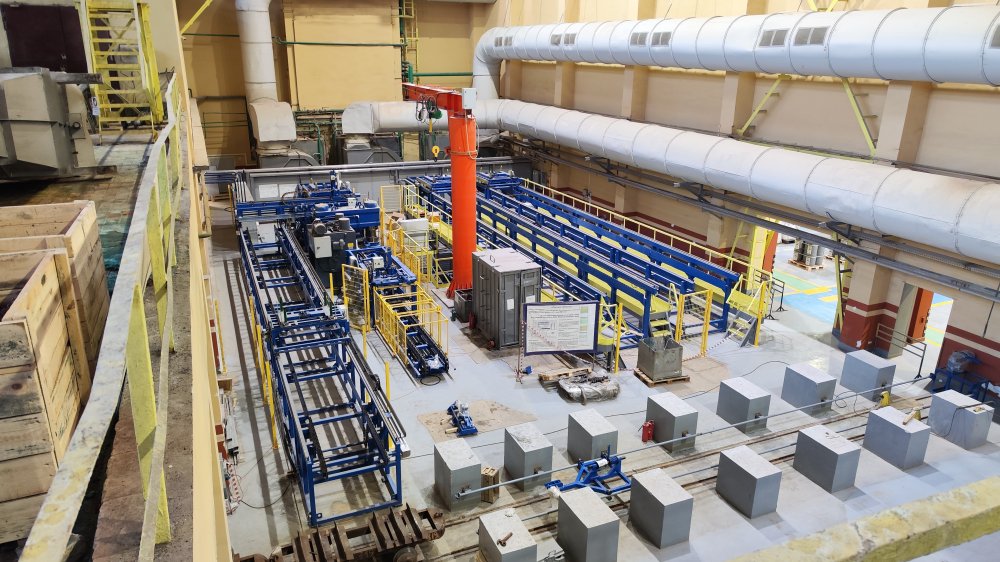 Линия подготовки анодов из катодов 