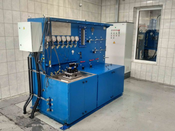 Стенды для испытания дискретной и пропорциональной гидроаппаратуры