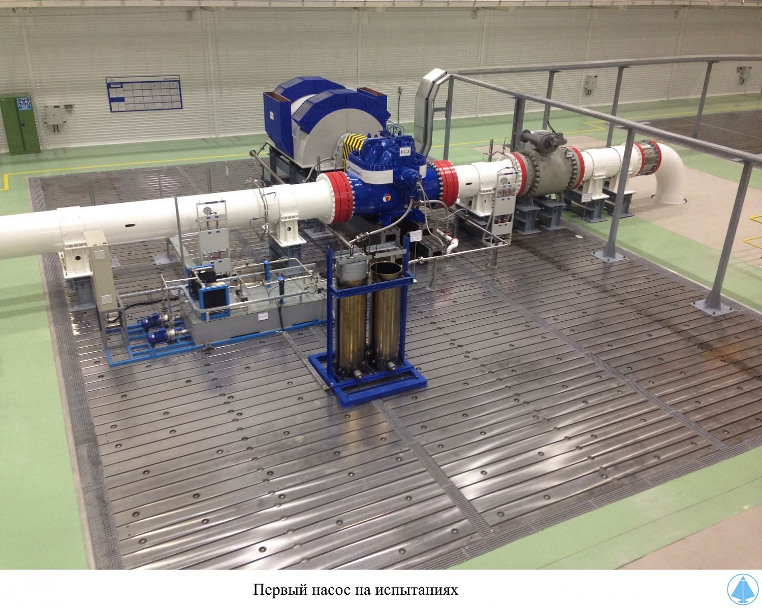 Запуск "Завода для локализации производства насосного оборудования. Испытательный центр".