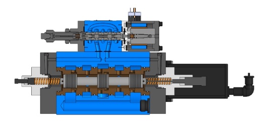 Сервоклапан двухкаскадный золотникового типа CH-S/S 