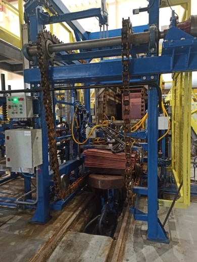 Машина промывки анодных остатков