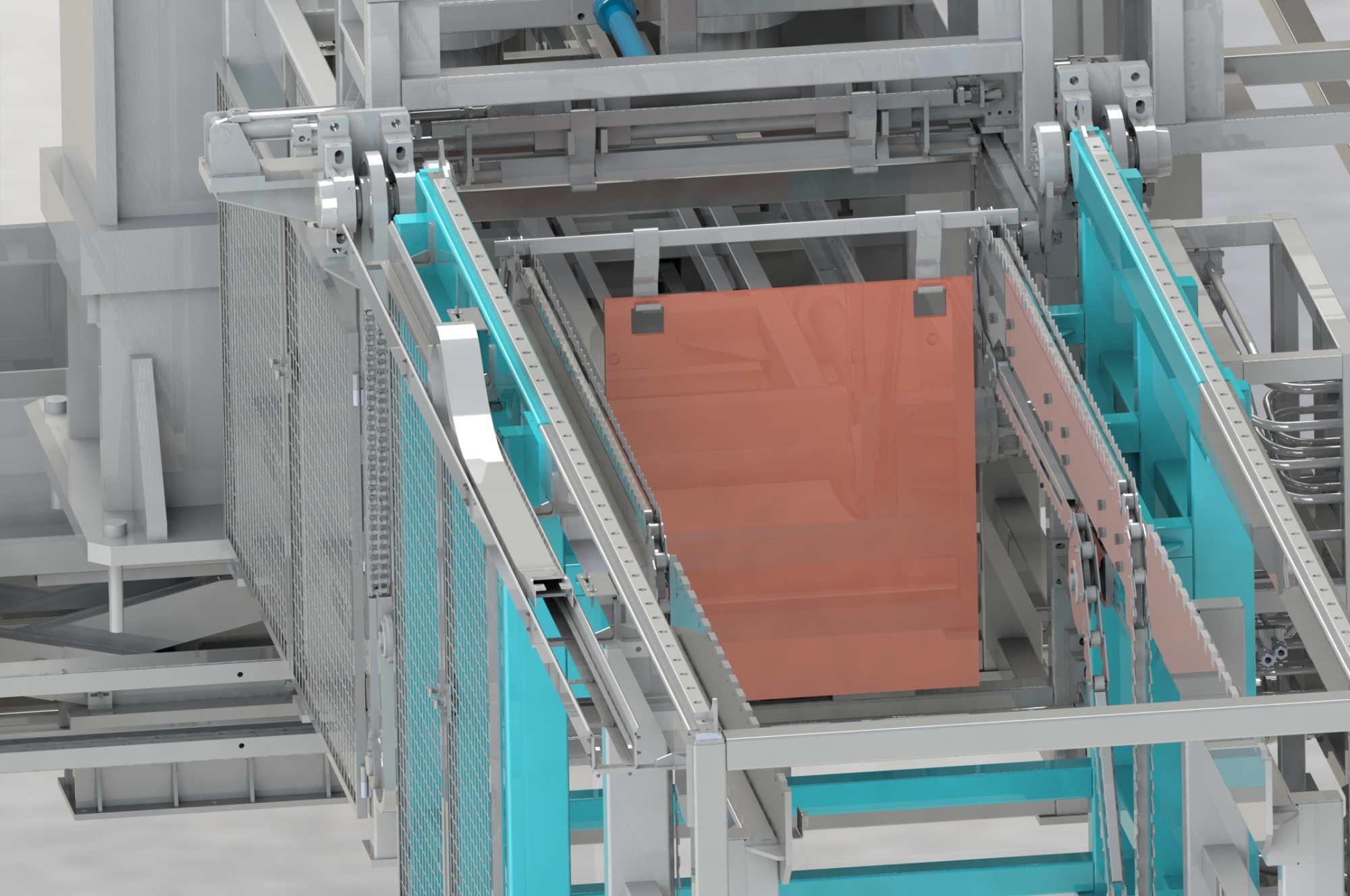 Линия подготовки анодов из катодов 