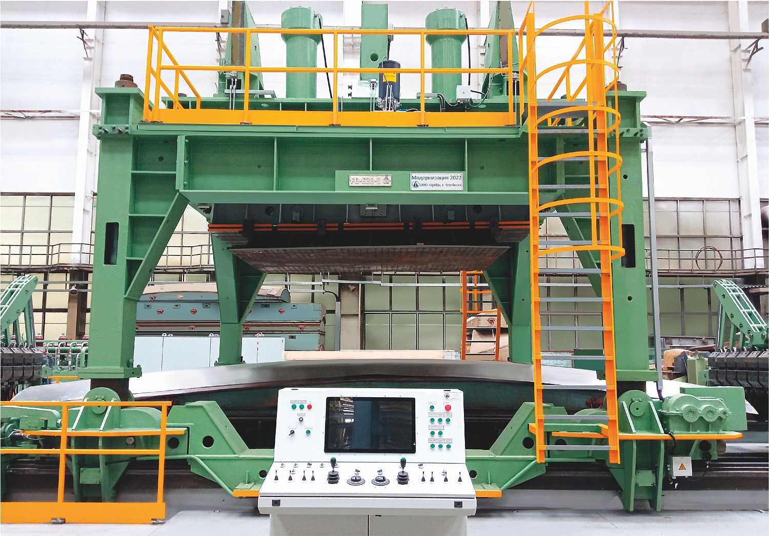 Модернизация растяжно-обтяжных прессов 